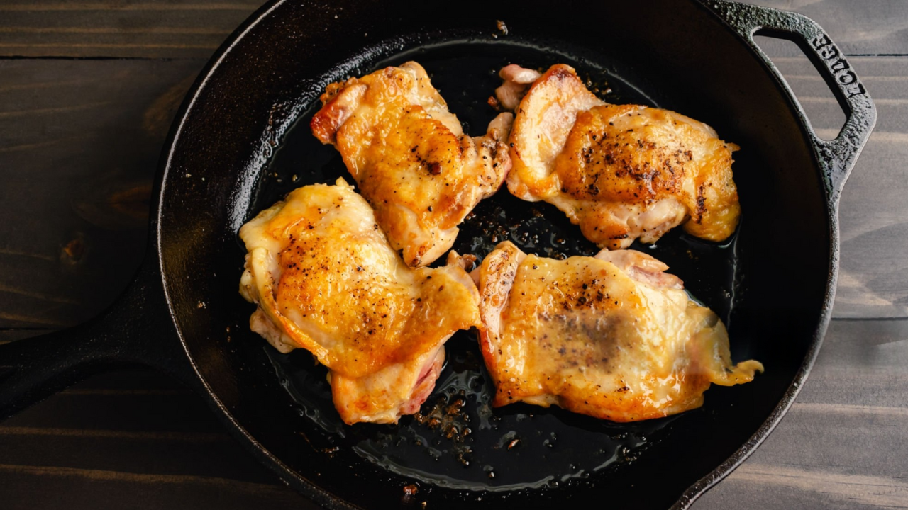 Cuisse de poulet désossée