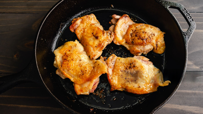 Cuisse de poulet désossée