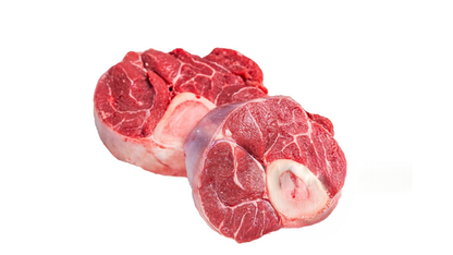 Jarret de Bœuf Charolais Tranché avec Os